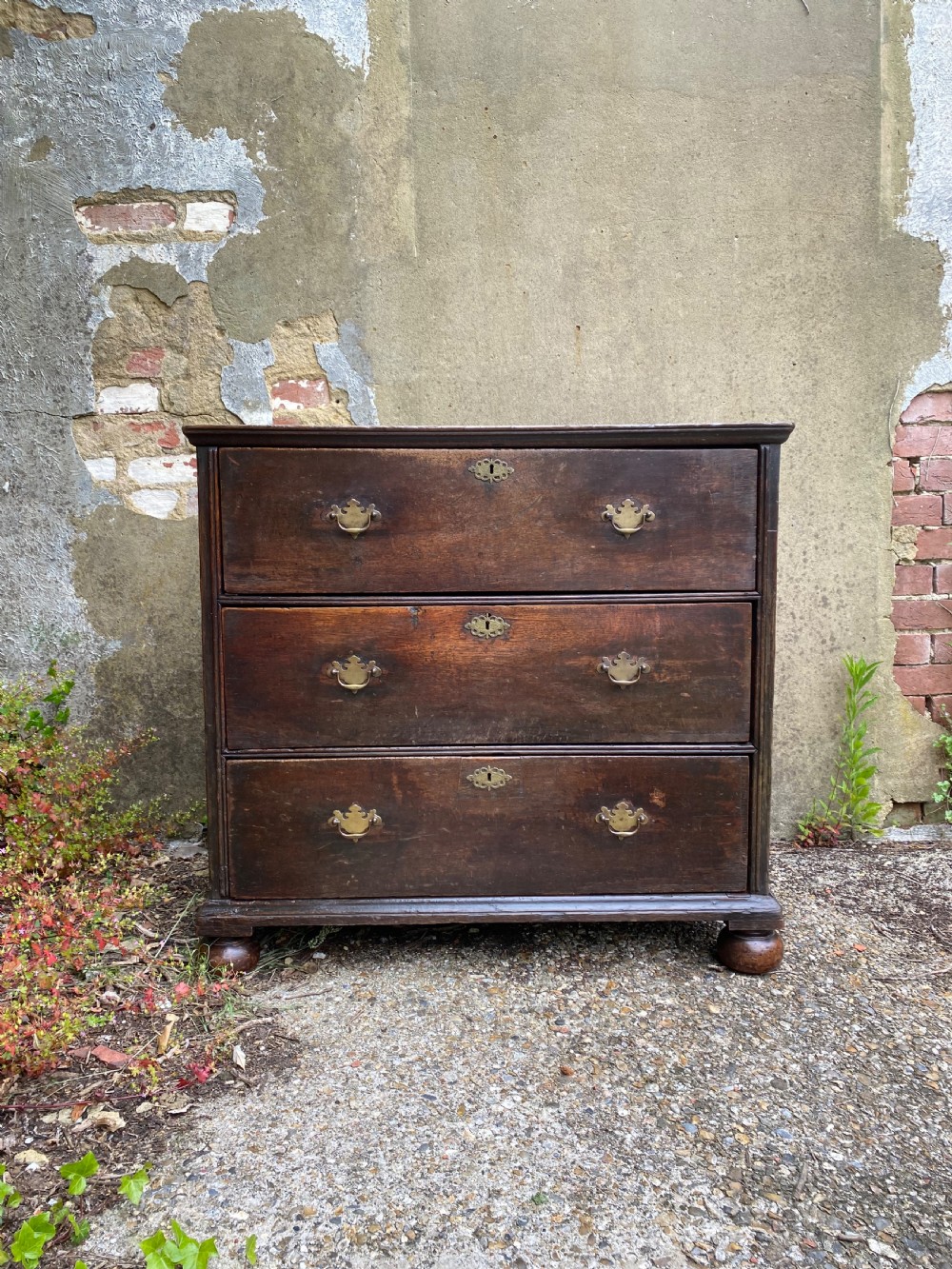 Early Oak Chest of Drawers  View II