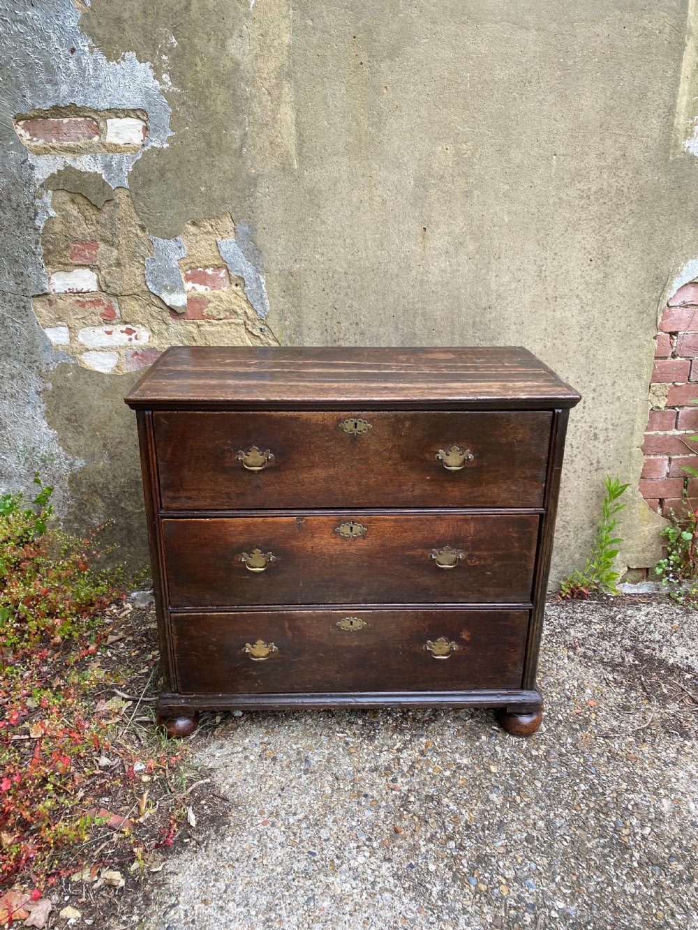 Early Oak Chest of Drawers  View III