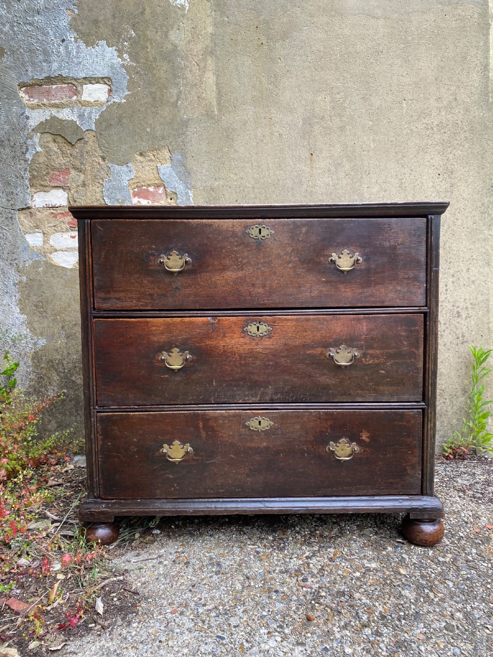 Early Oak Chest of Drawers  View IV