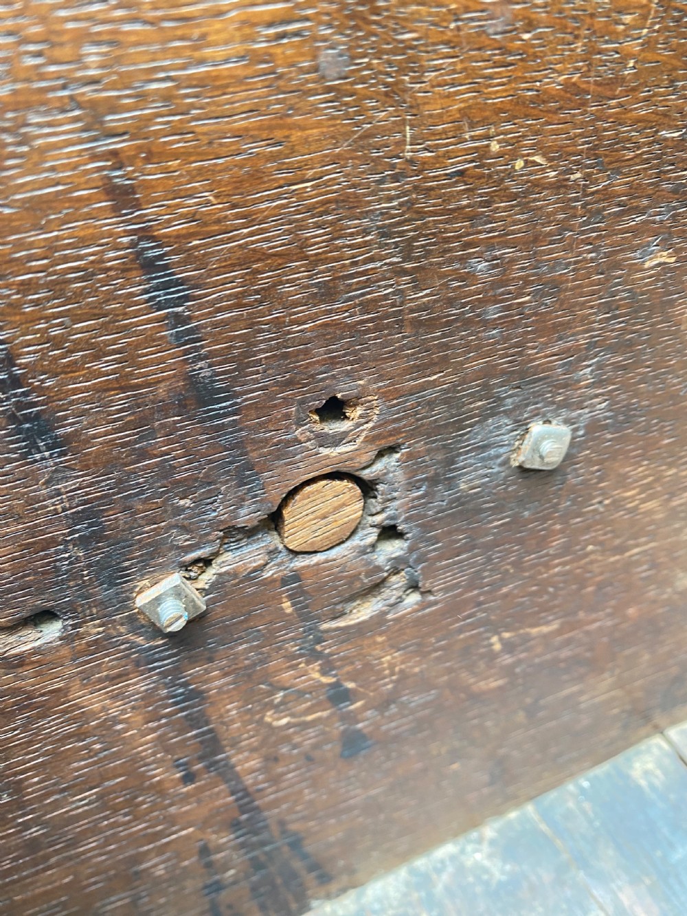 Early Oak Chest of Drawers  View XXIV