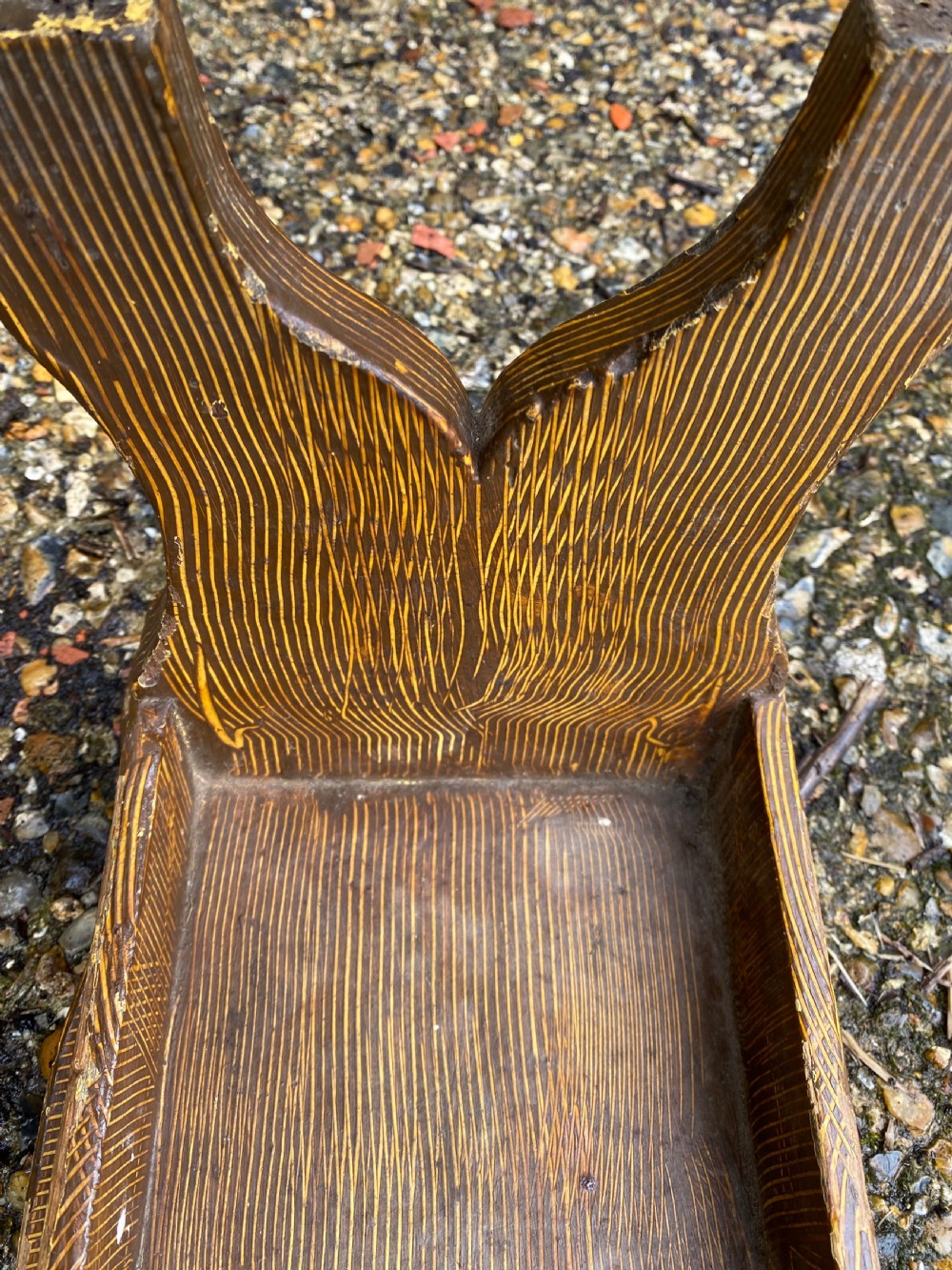 Antique Boarded Stool View XIII