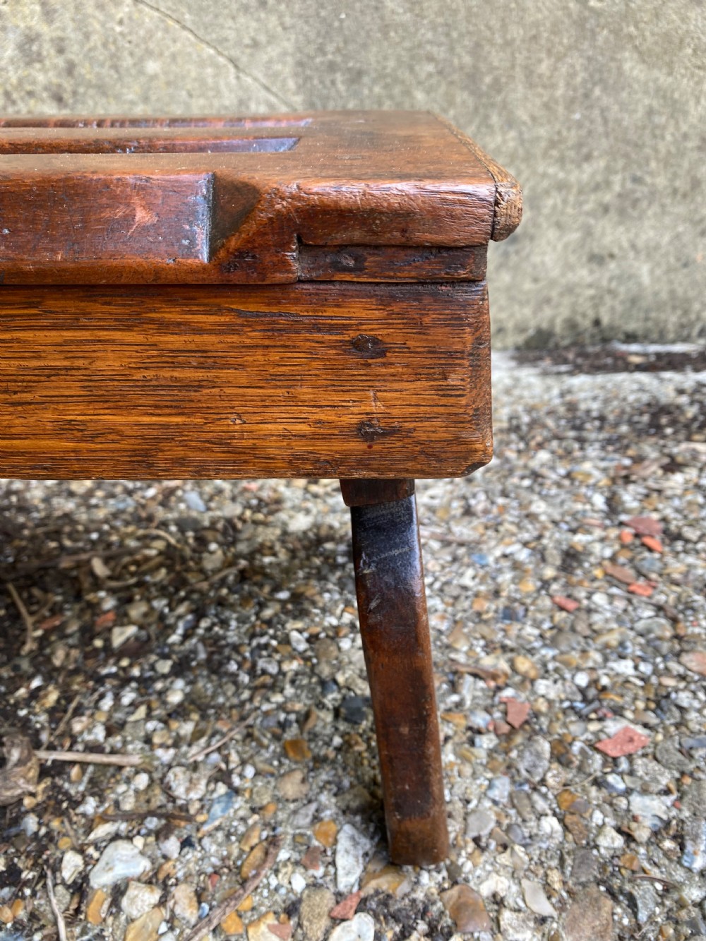 Early Boarded Stool View XIII