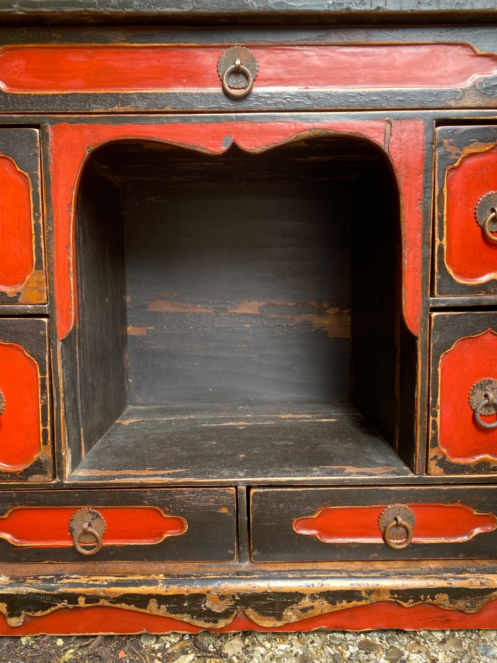 Antique Chinese Officials Table Cabinet  View VIII
