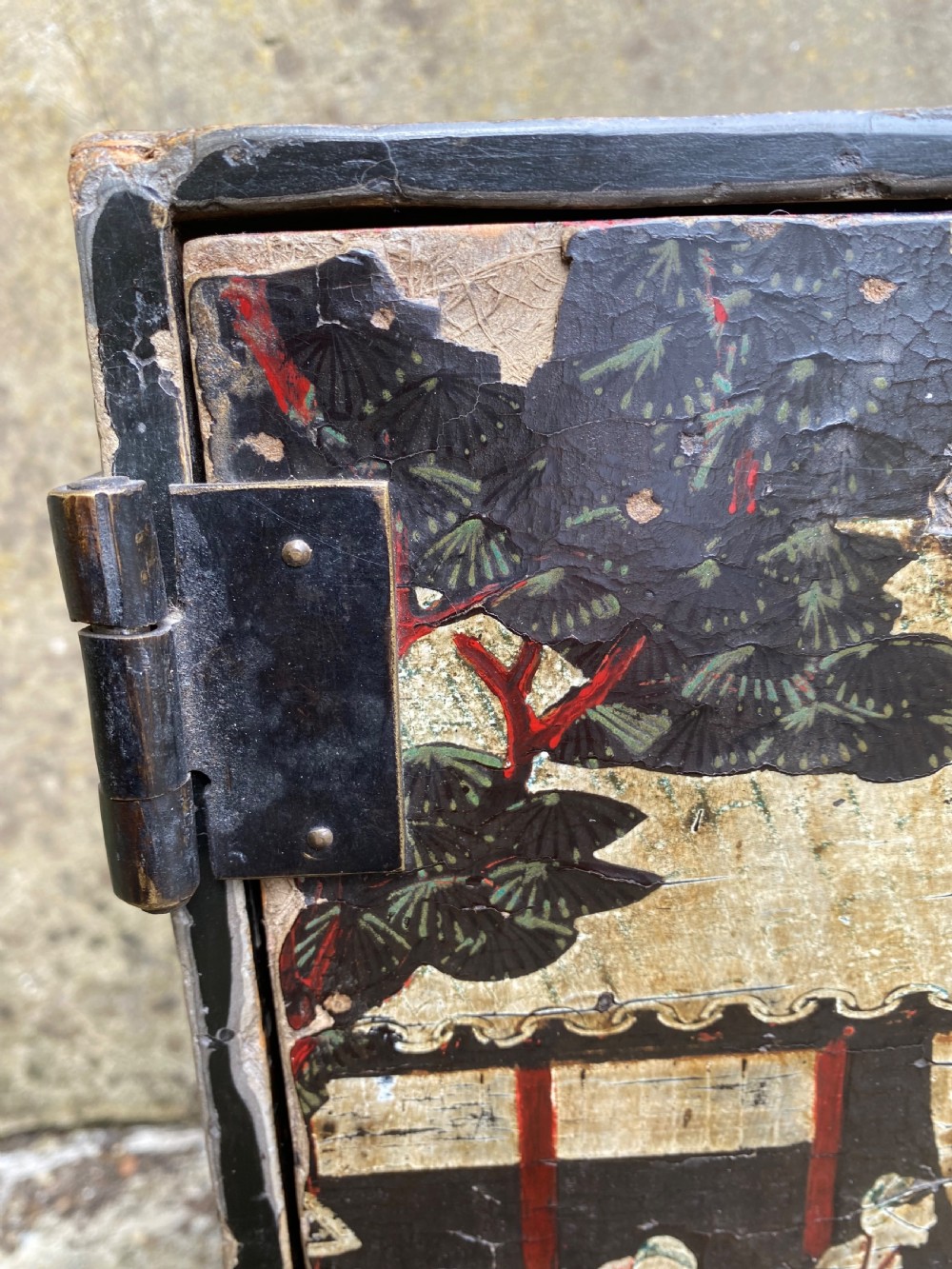 Antique Chinese Officials Table Cabinet  View X
