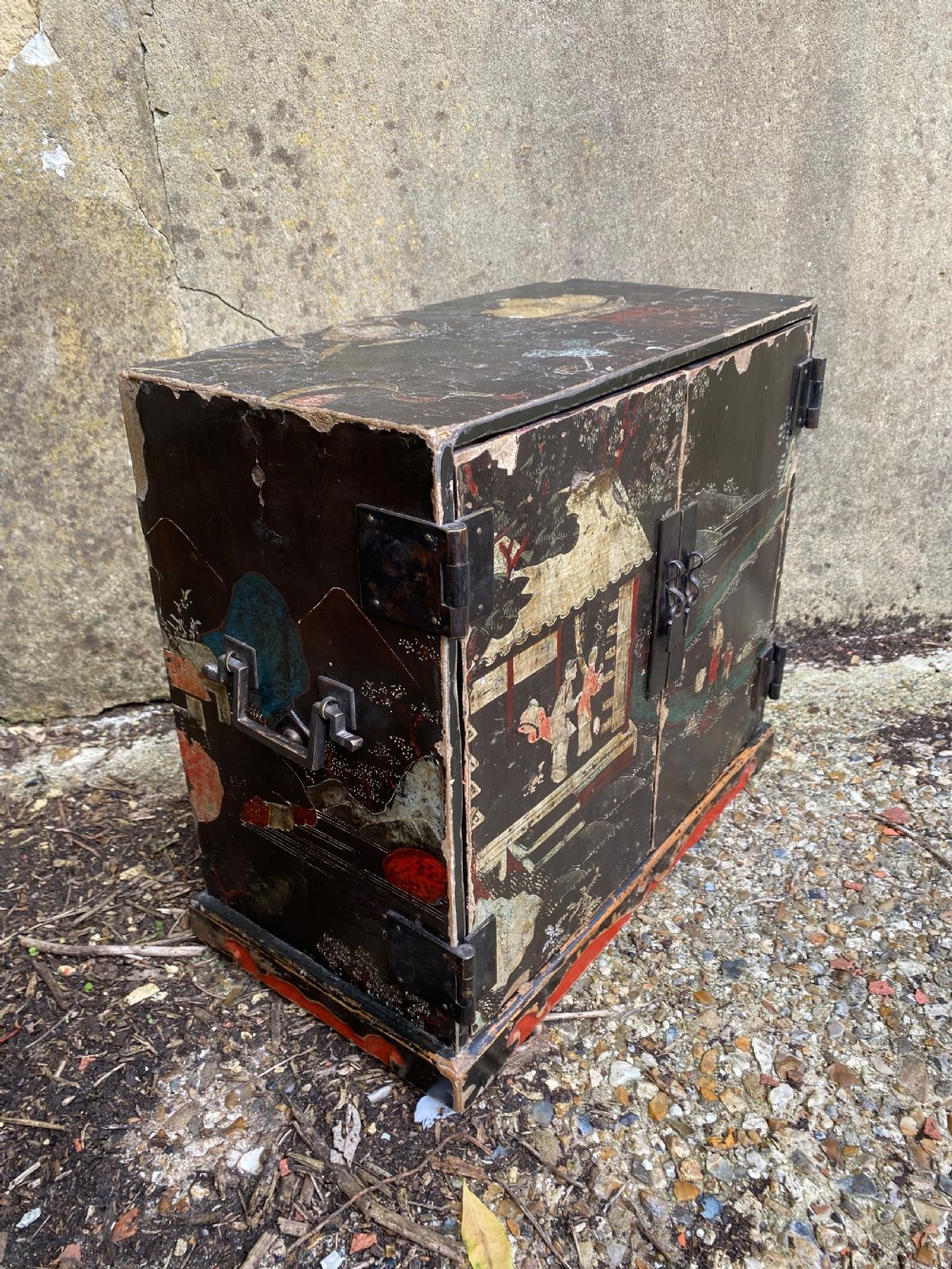 Antique Chinese Officials Table Cabinet  View XIV
