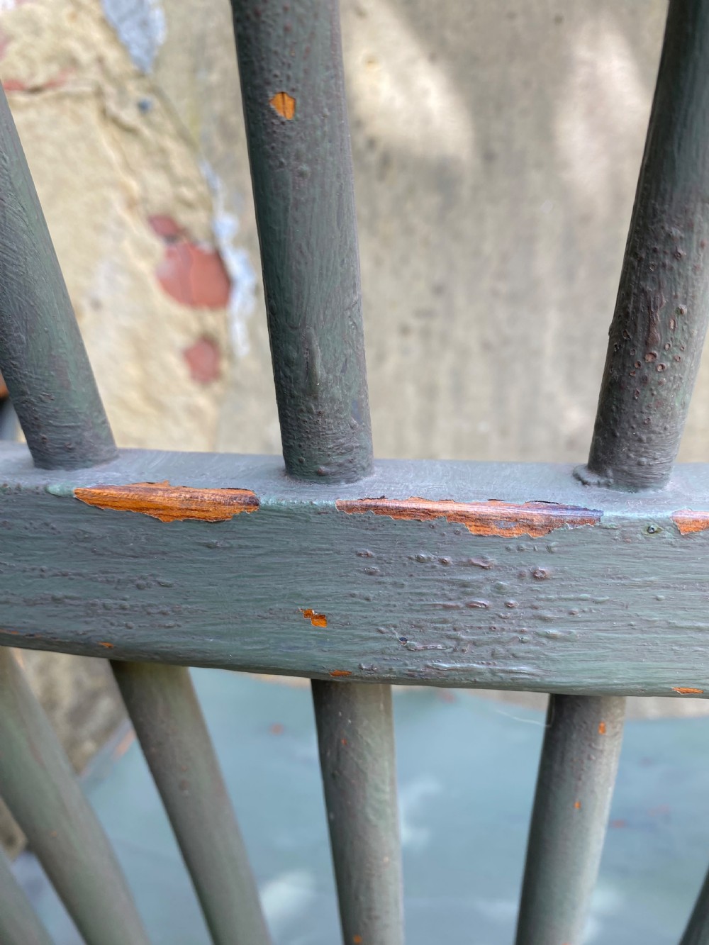 Antique Painted Windsor Chair  View XVIII
