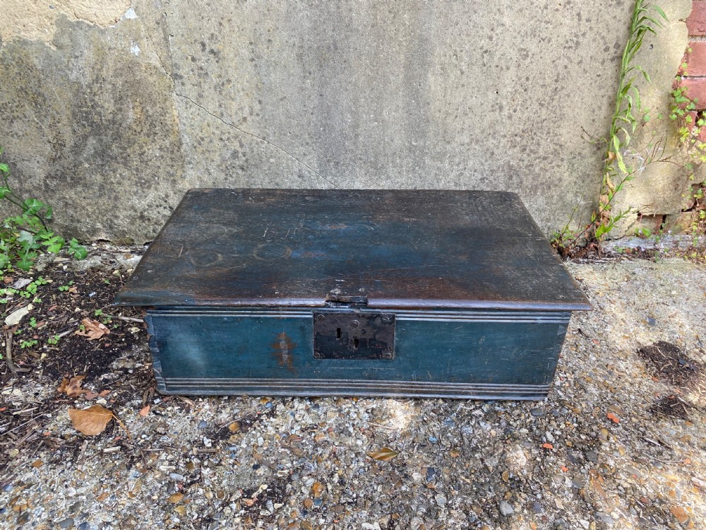 Early Oak Painted Box View III