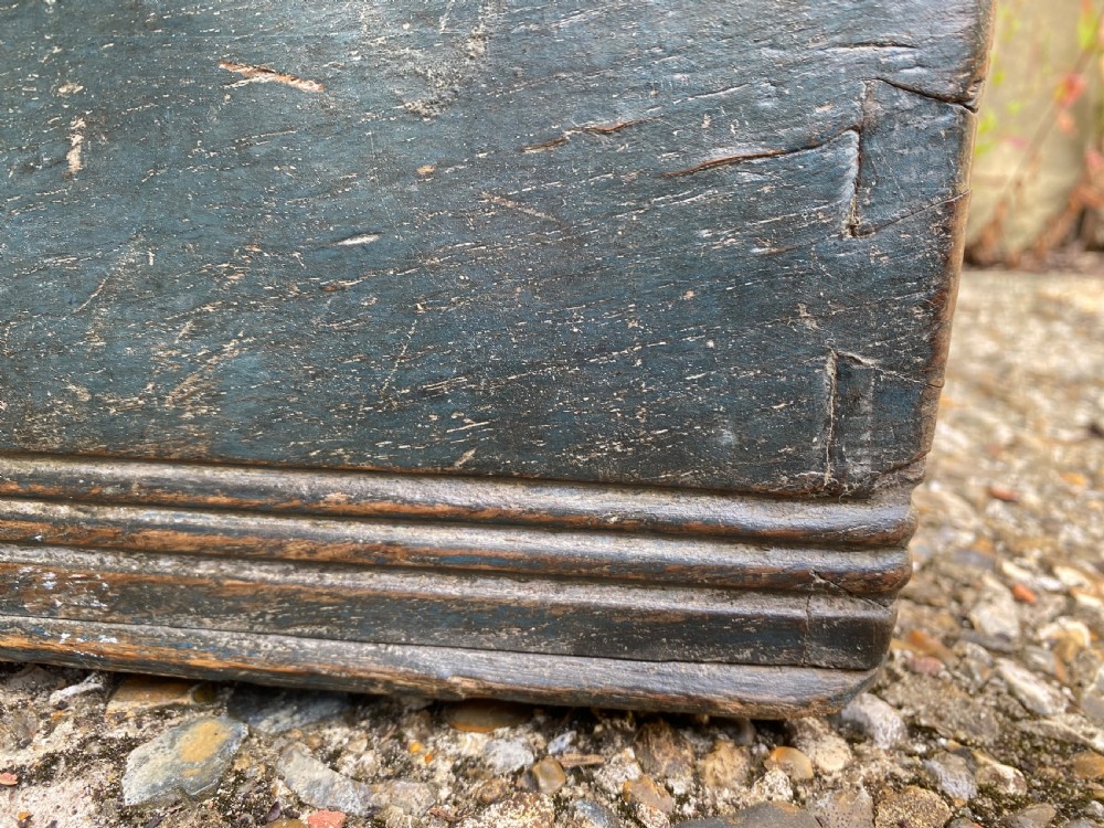 Early Oak Painted Box View VII