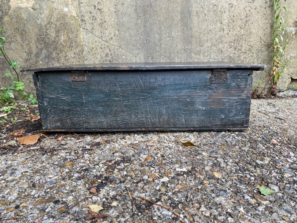 Early Oak Painted Box View XV