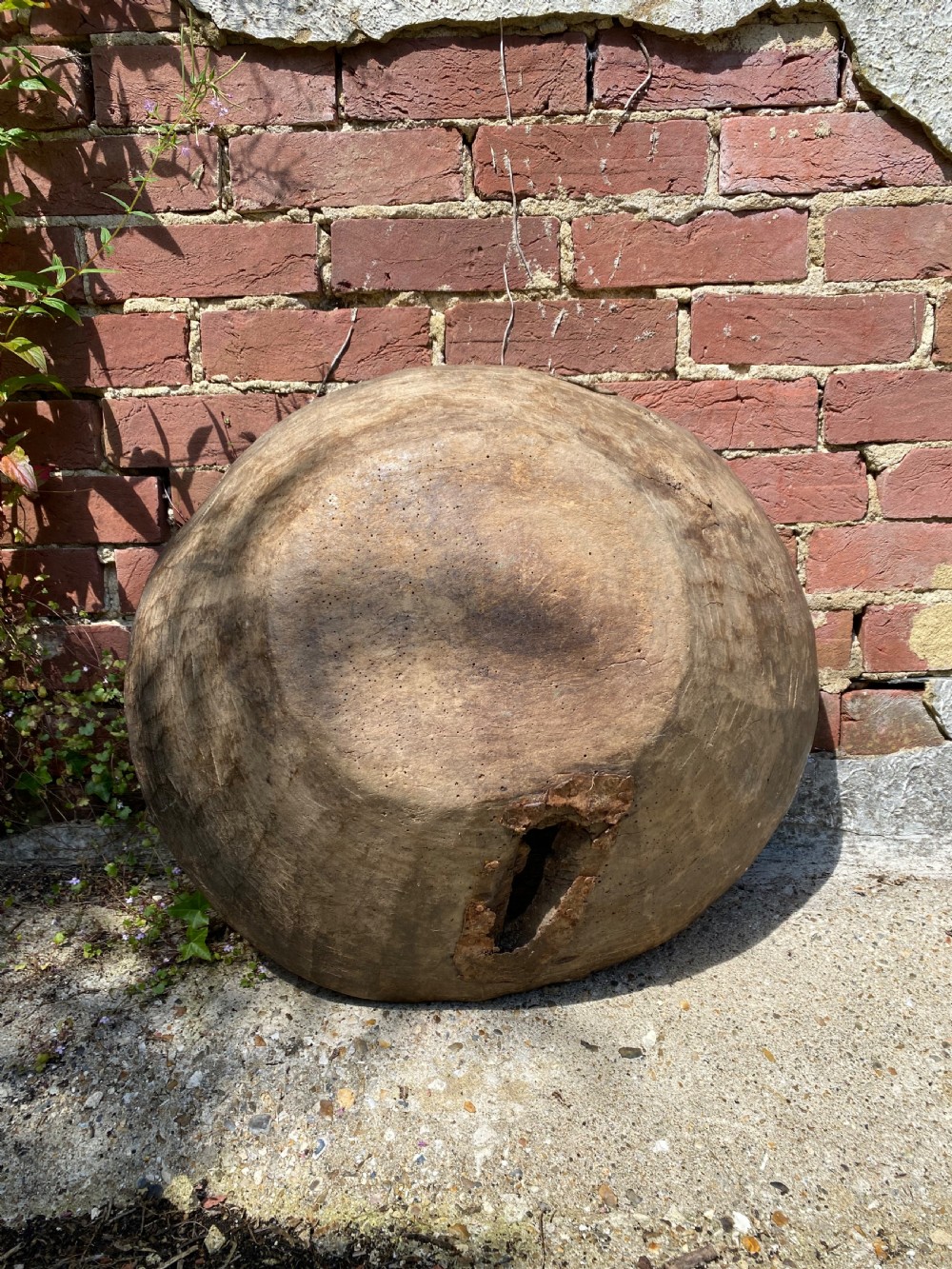 Hand Hewn Wooden Bowl View IV