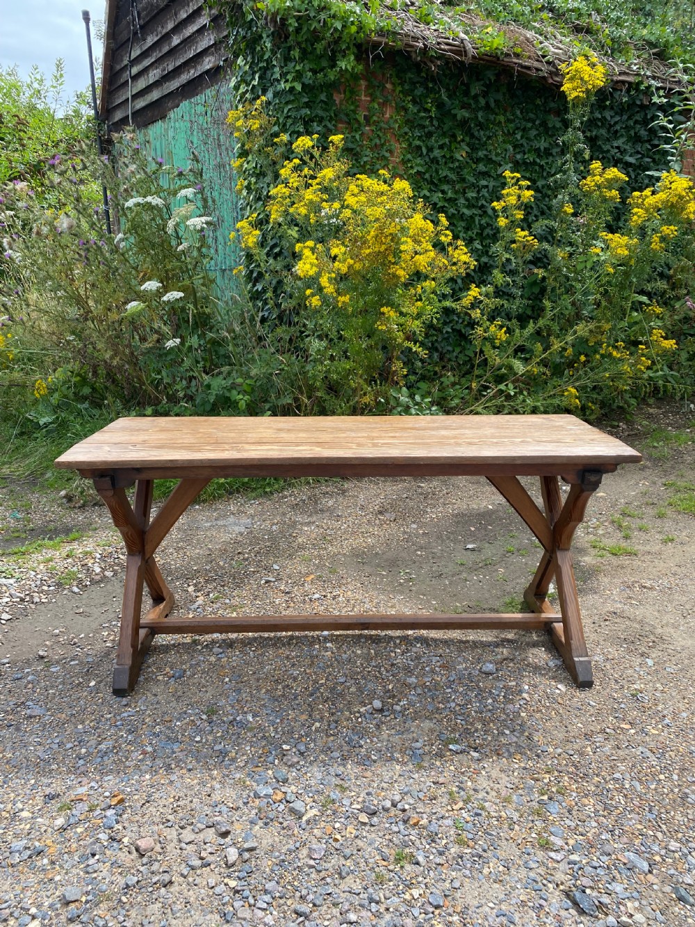 Antique Tavern Table View IV