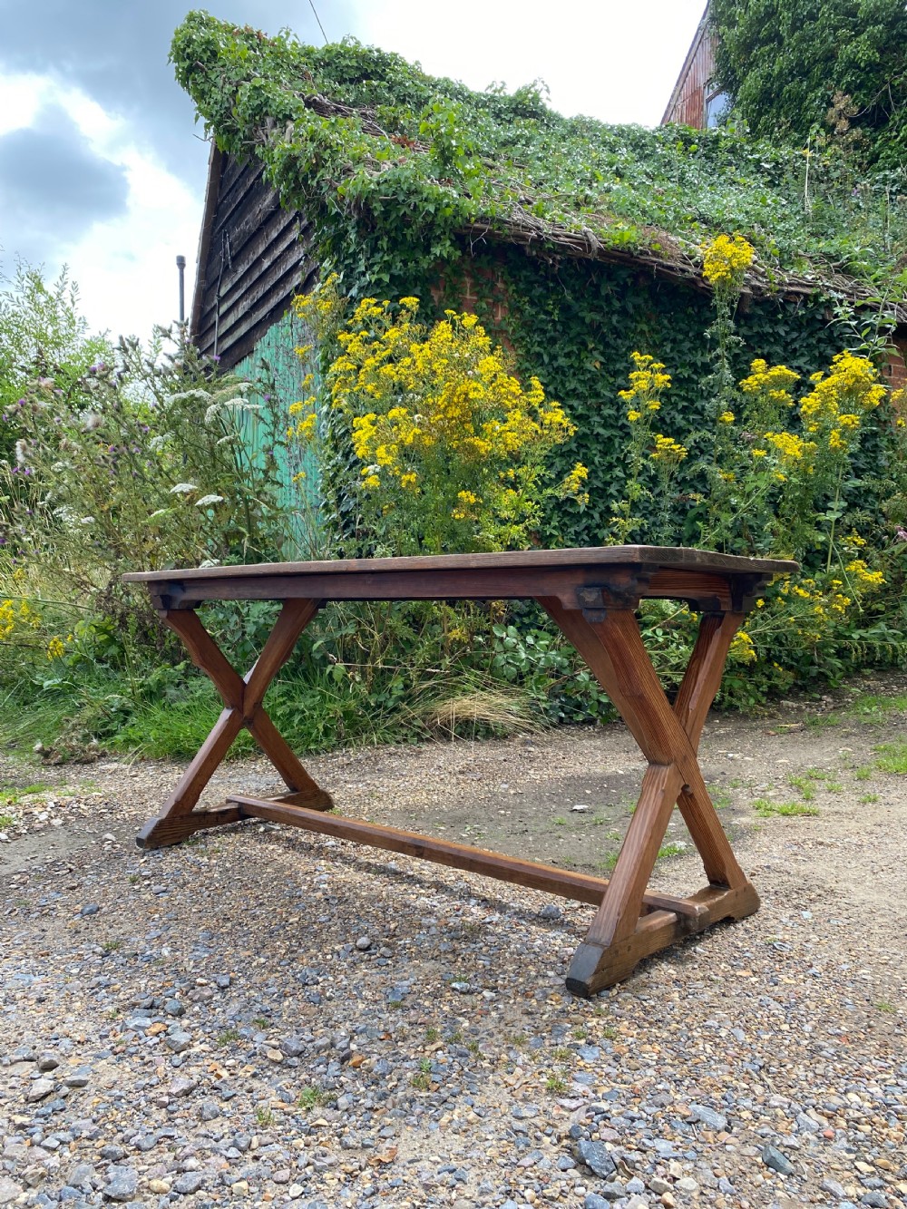 Antique Tavern Table View VI