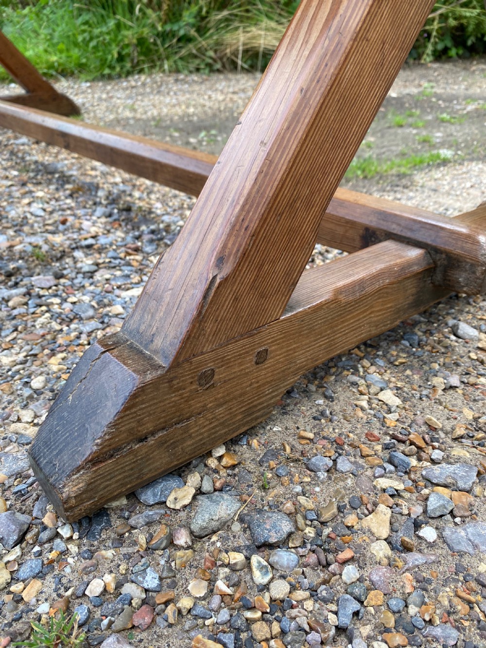 Antique Tavern Table View IX
