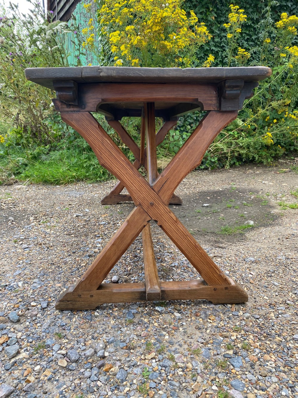 Antique Tavern Table View XII