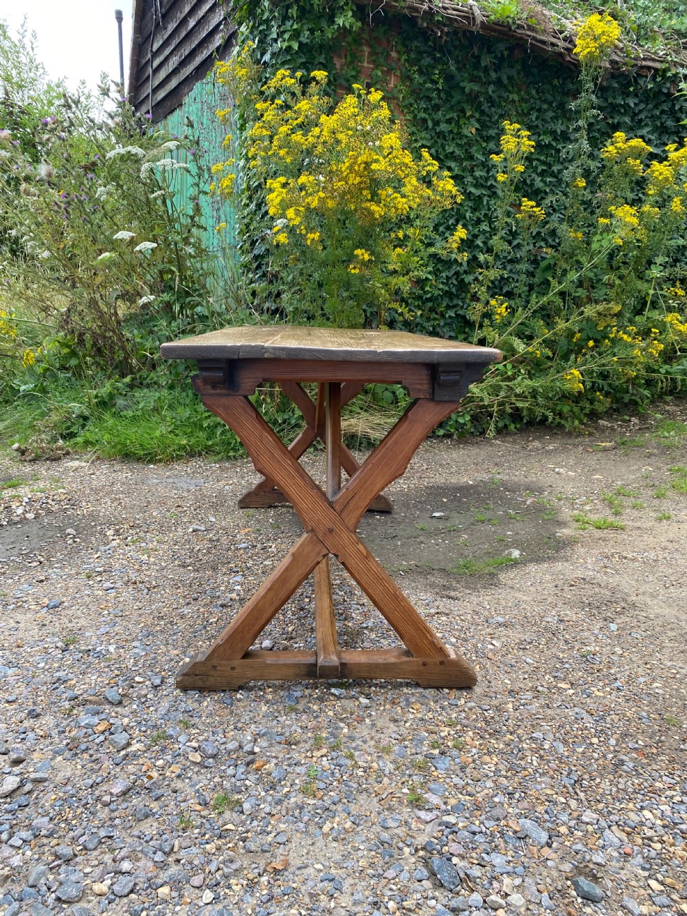 Antique Tavern Table View XIII