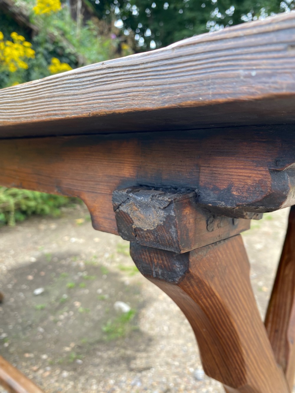 Antique Tavern Table View XVI