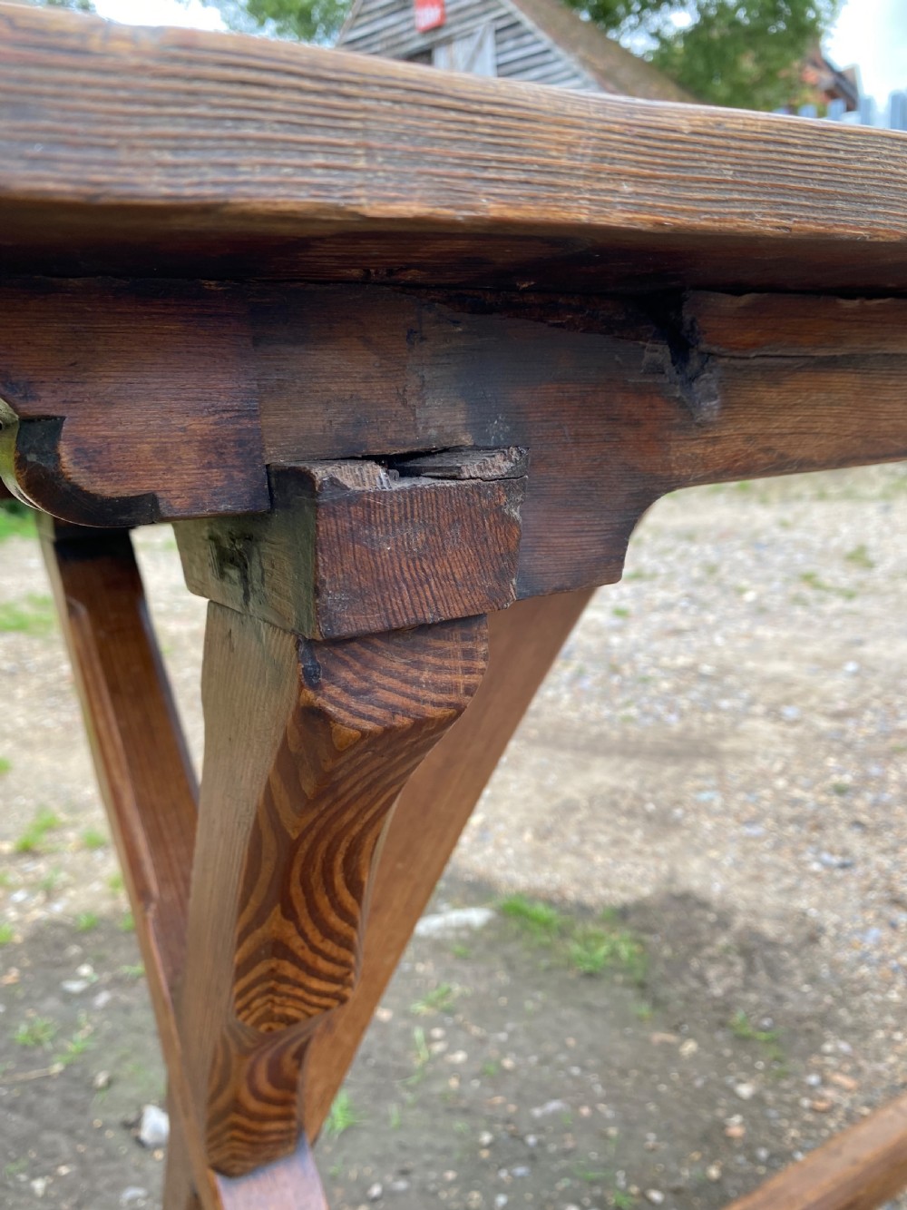 Antique Tavern Table View XVII