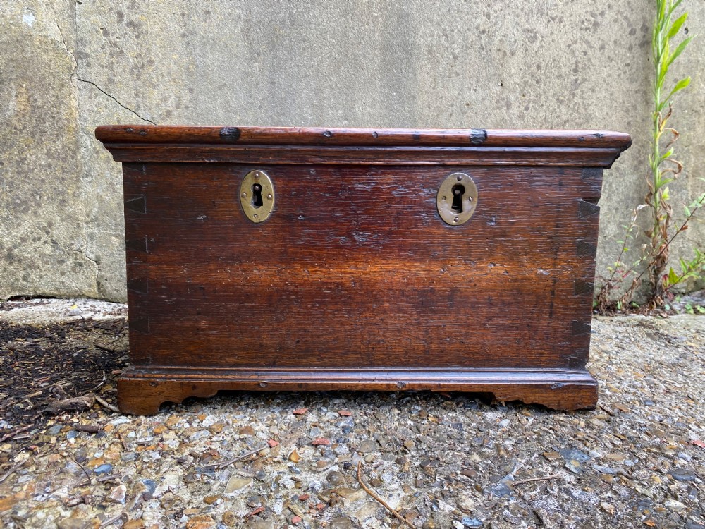 Georgian Oak Strong Box