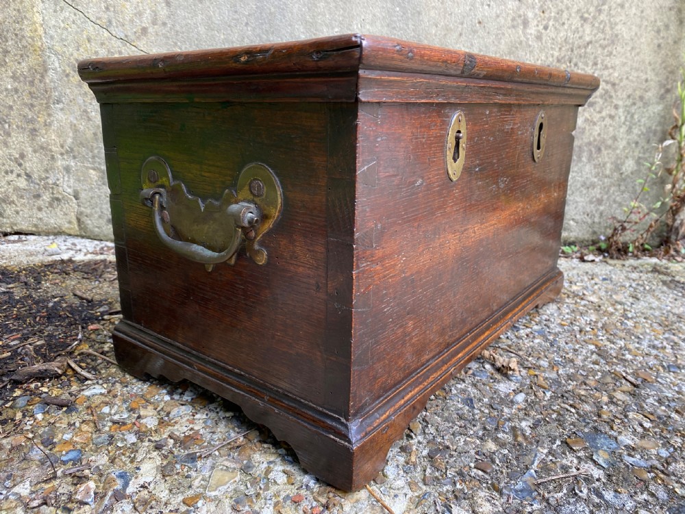 Georgian Oak Strong Box View III