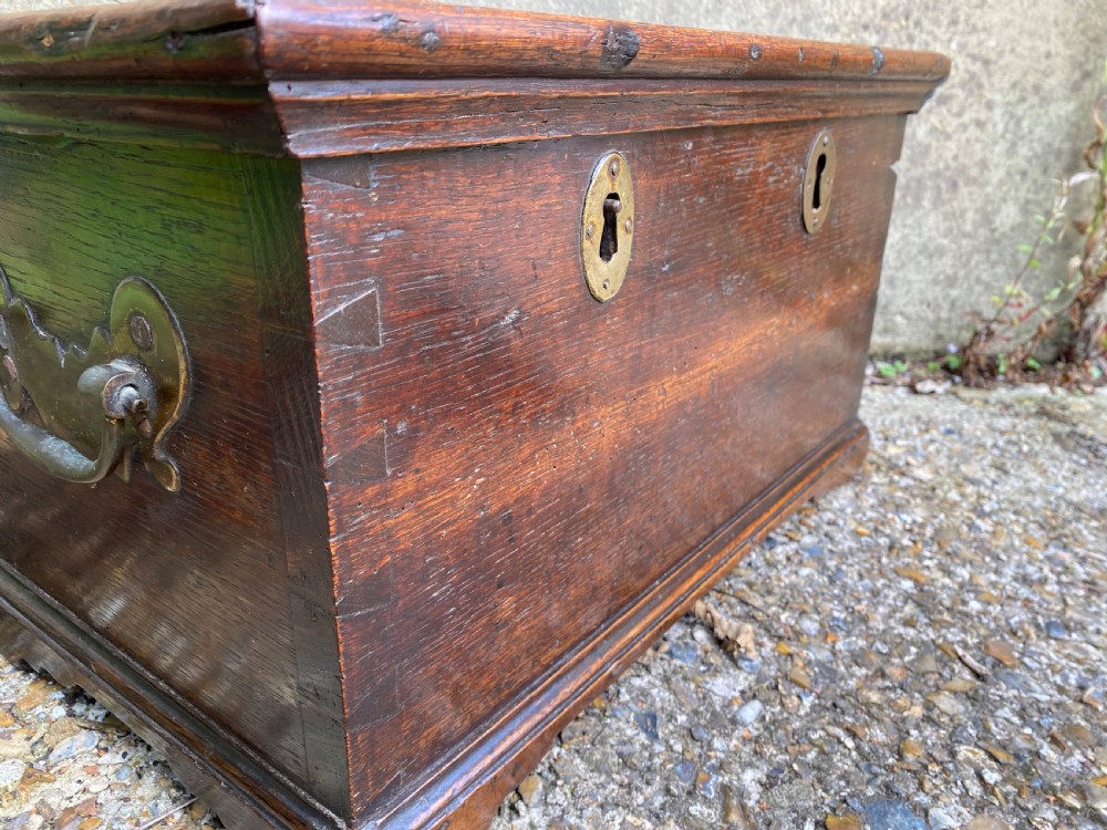 Georgian Oak Strong Box View IV