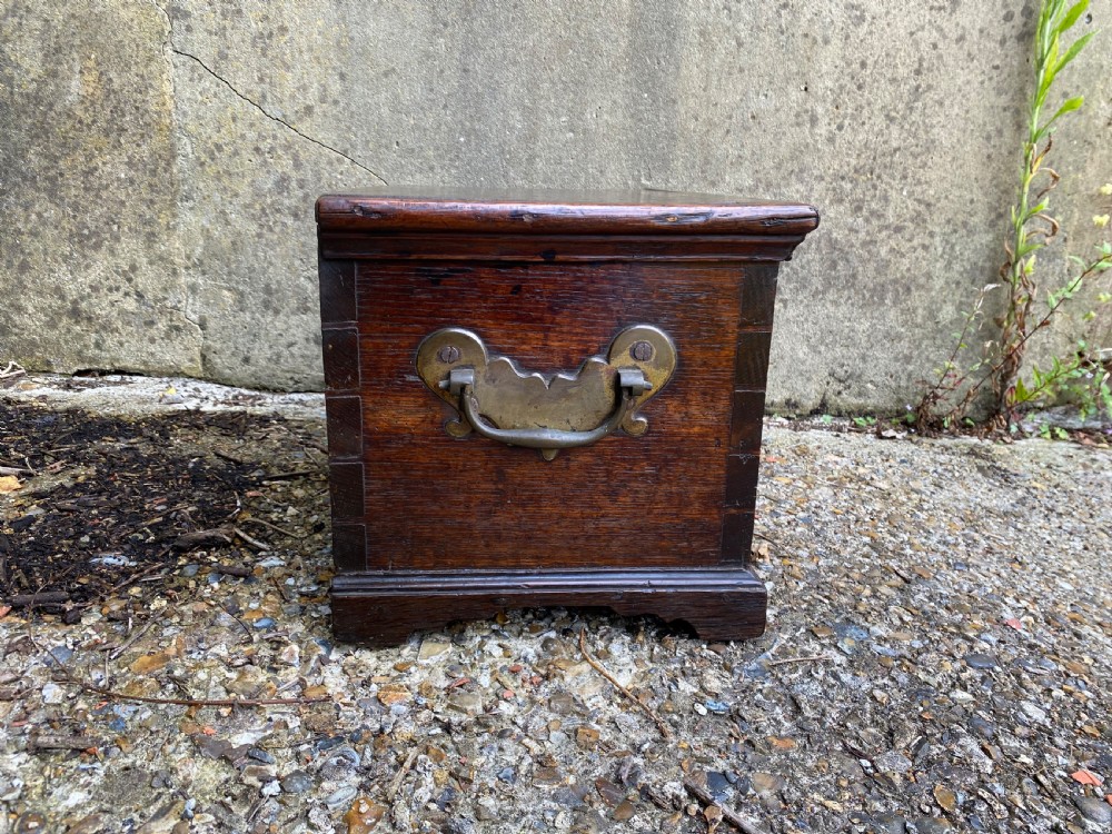 Georgian Oak Strong Box View V