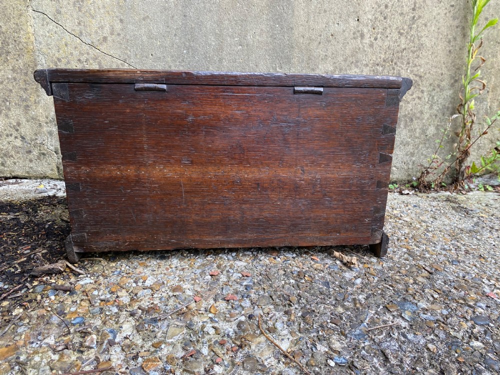 Georgian Oak Strong Box View IX
