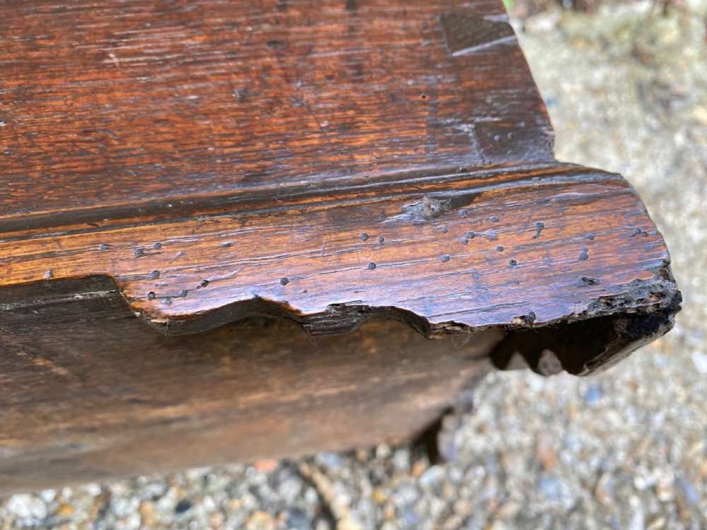 Georgian Oak Strong Box View XI