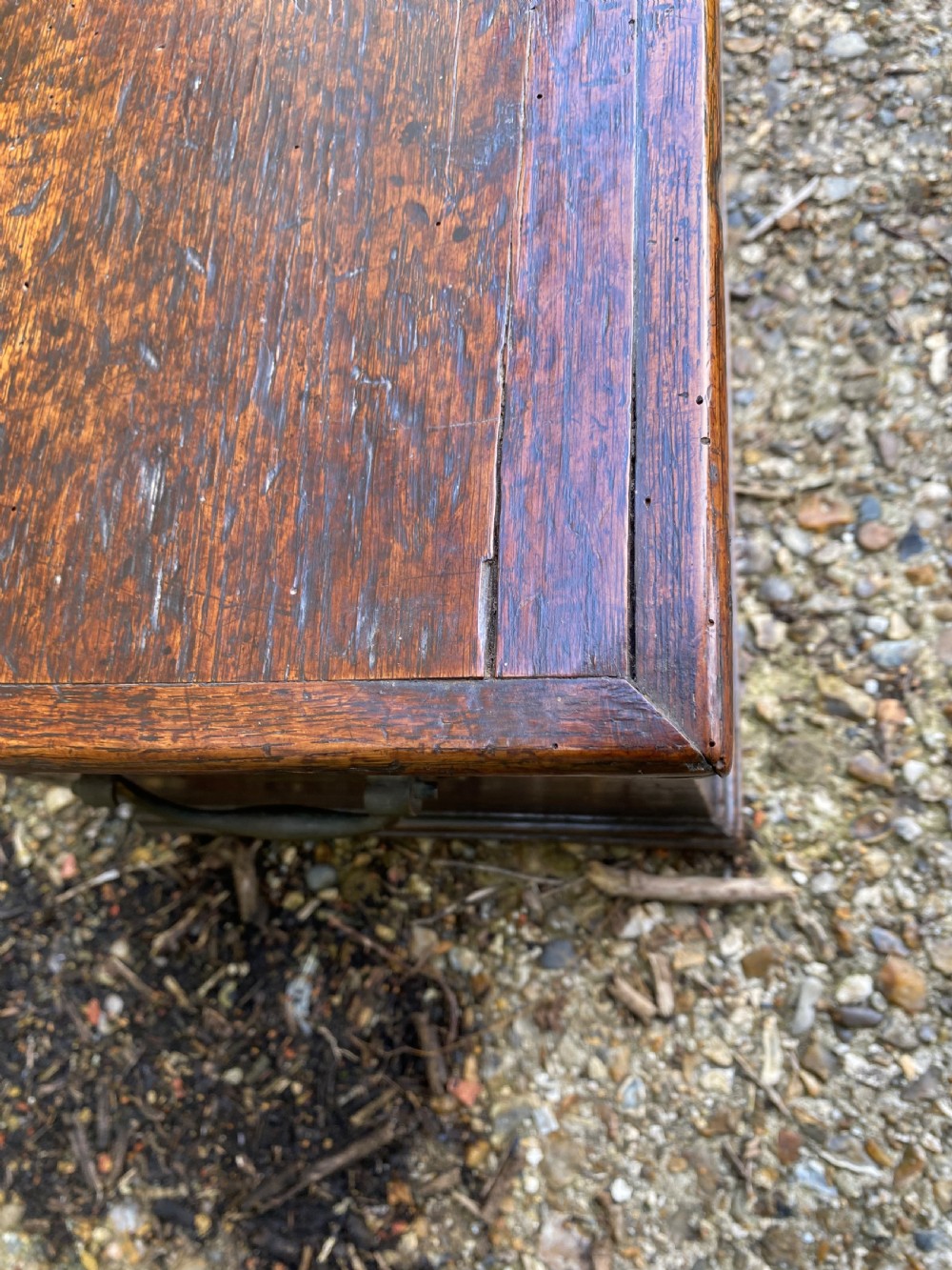 Georgian Oak Strong Box View XV