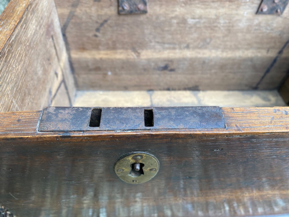 Georgian Oak Strong Box View XXI