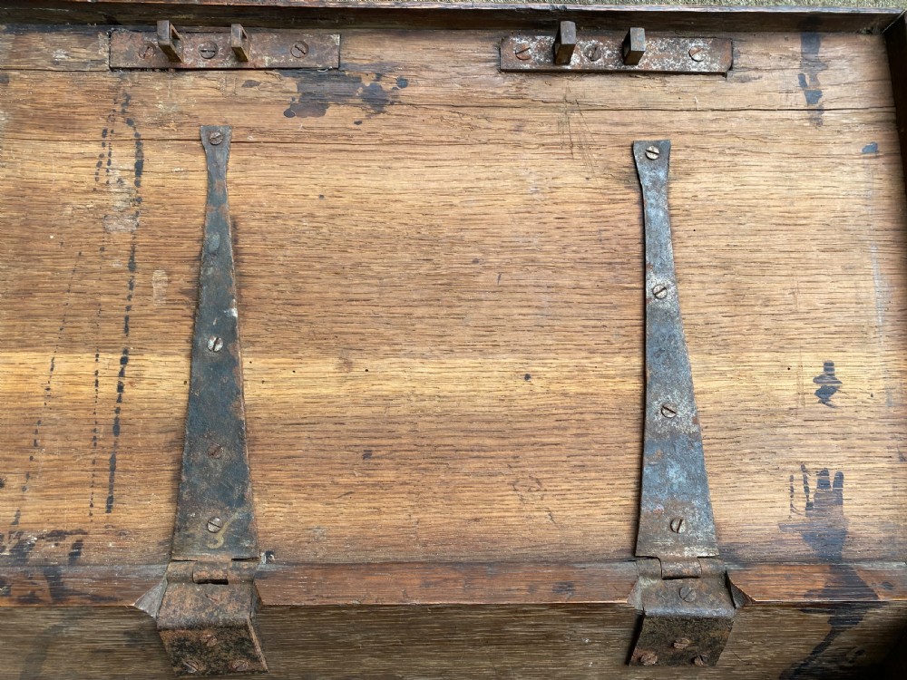 Georgian Oak Strong Box View XXII