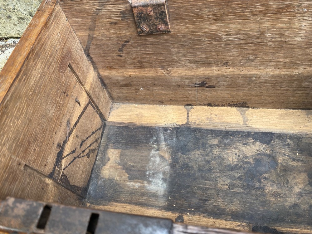 Georgian Oak Strong Box View XXIII