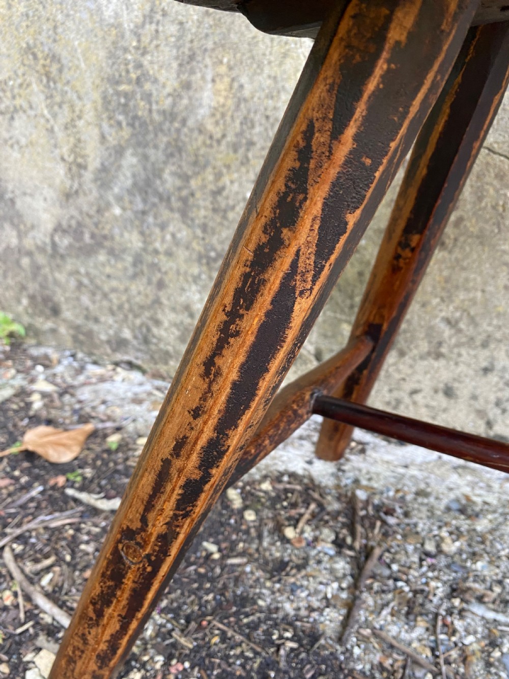Antique Primitive Windsor Chair View XXIV