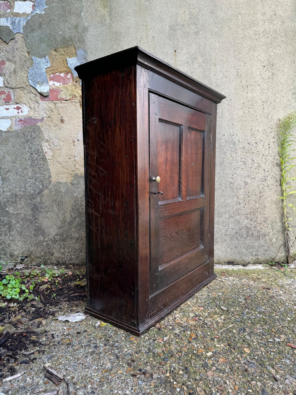 Antique Oak Cupboard  View II