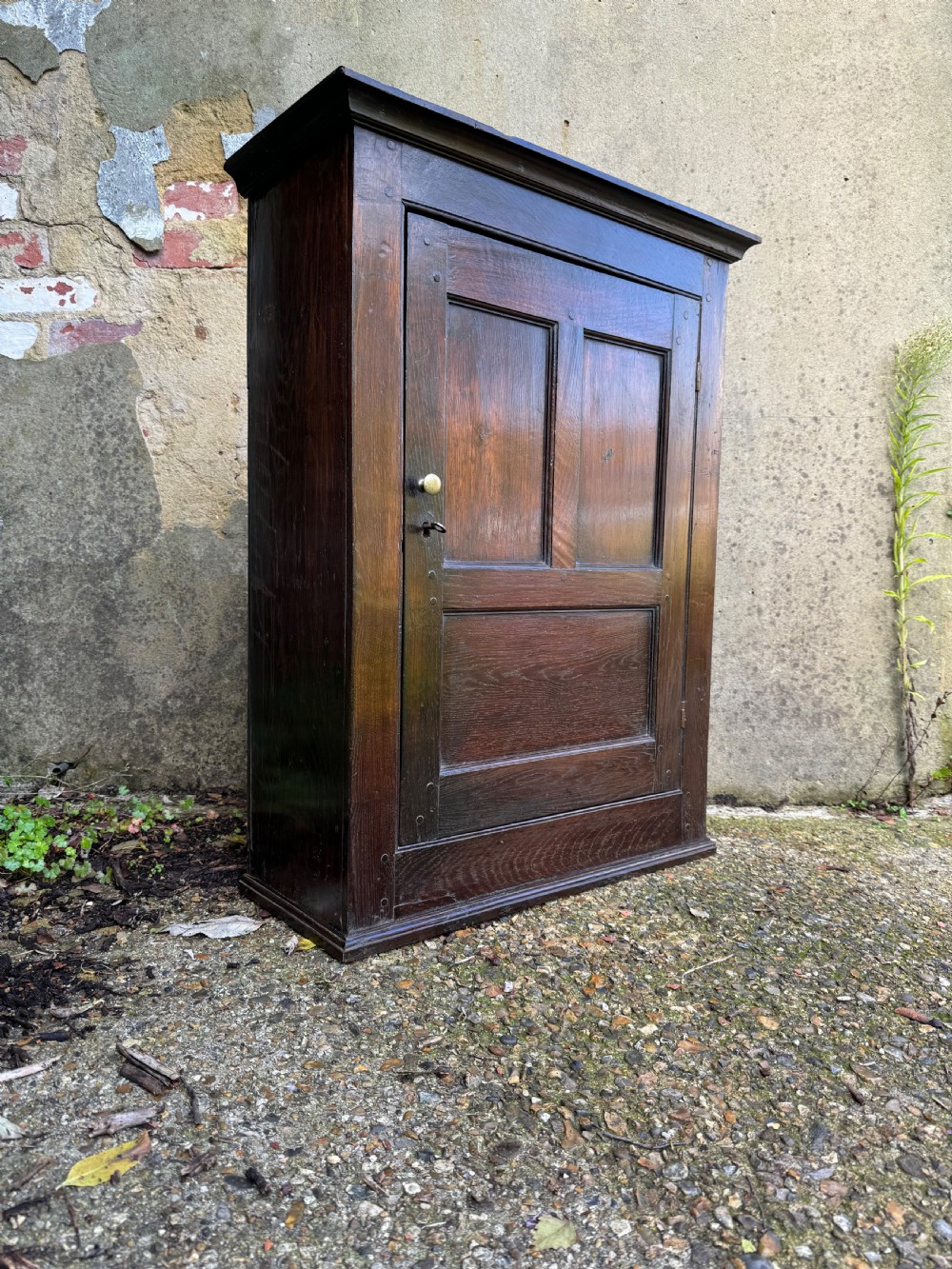 Antique Oak Cupboard  View III