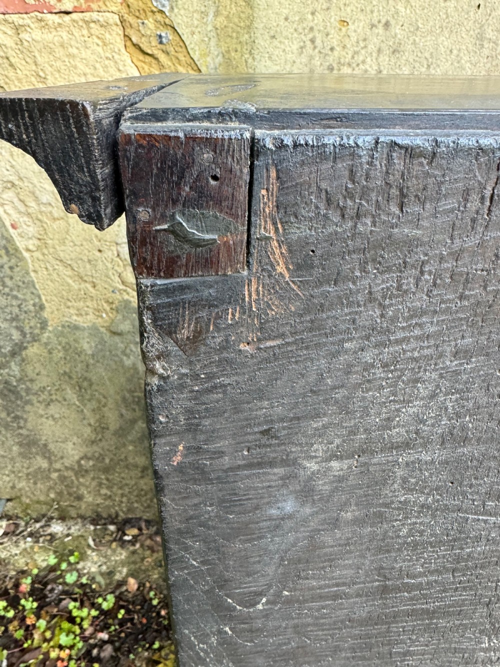 Antique Oak Cupboard  View X