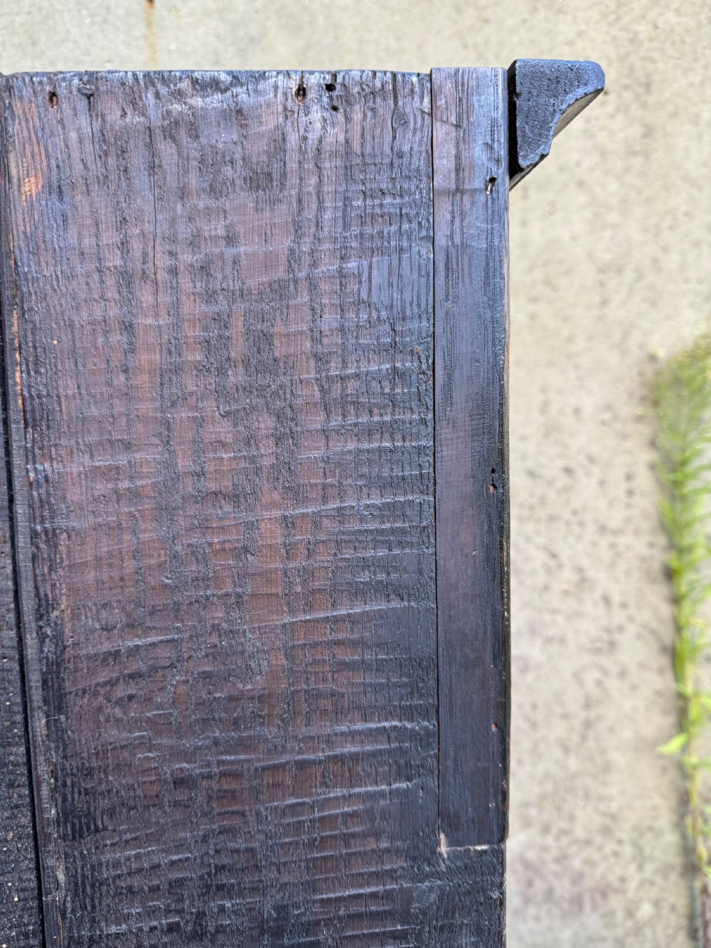 Antique Oak Cupboard  View XI