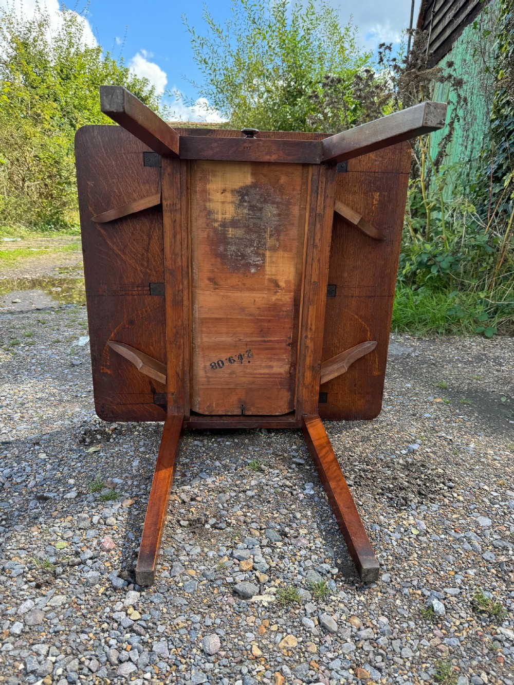 Antique Table View XII