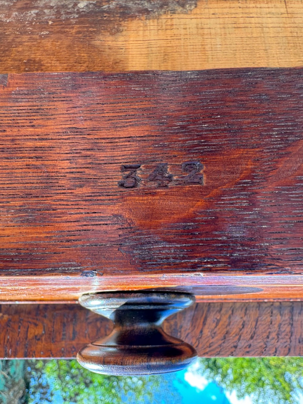 Antique Table View XV