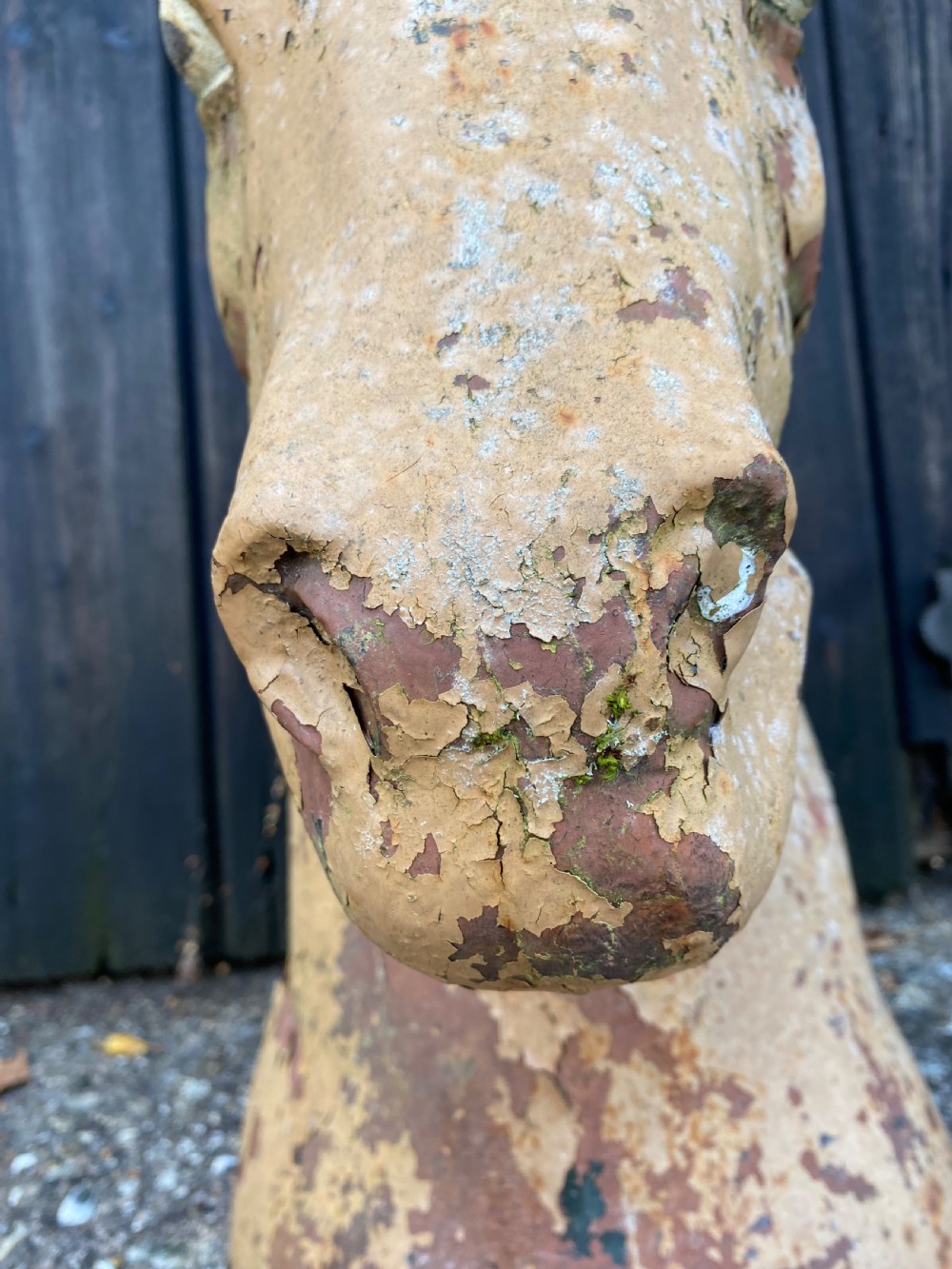 Antique Horses Head Sculpture  View XIV