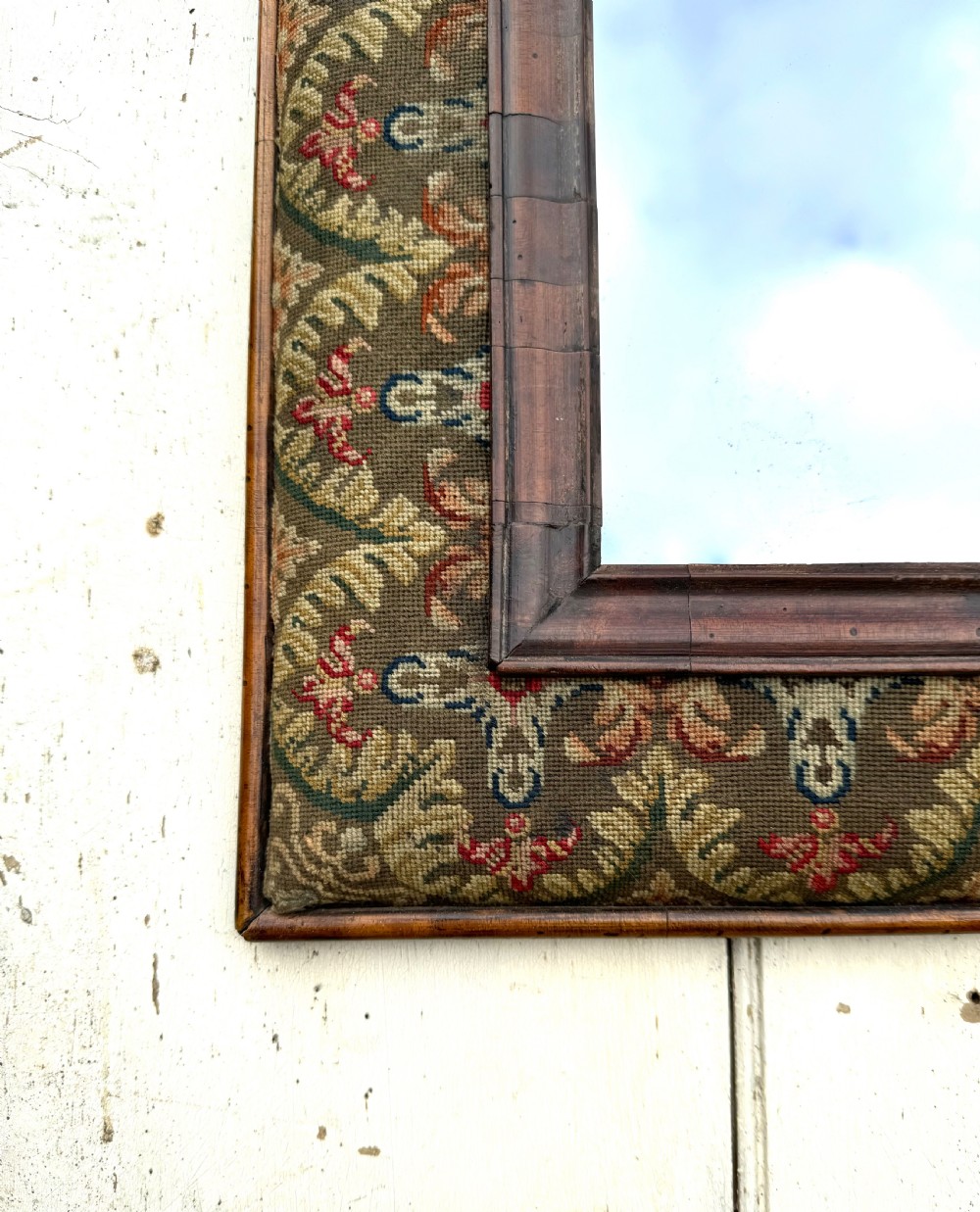 Antique Cushion Mirror  View II