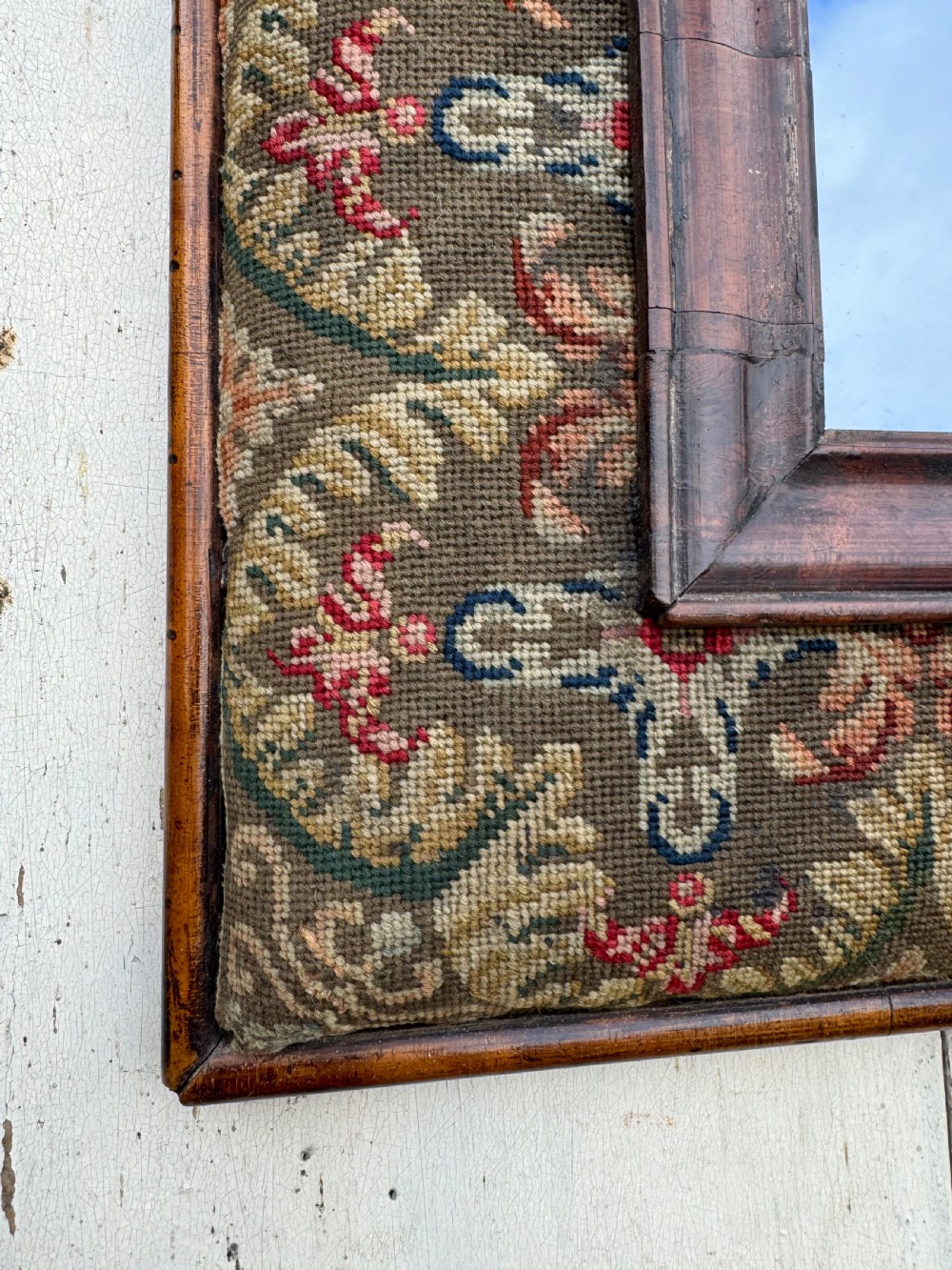 Antique Cushion Mirror  View IV