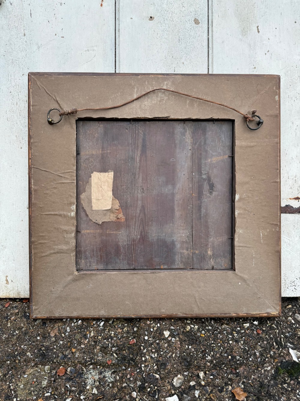 Antique Cushion Mirror  View V