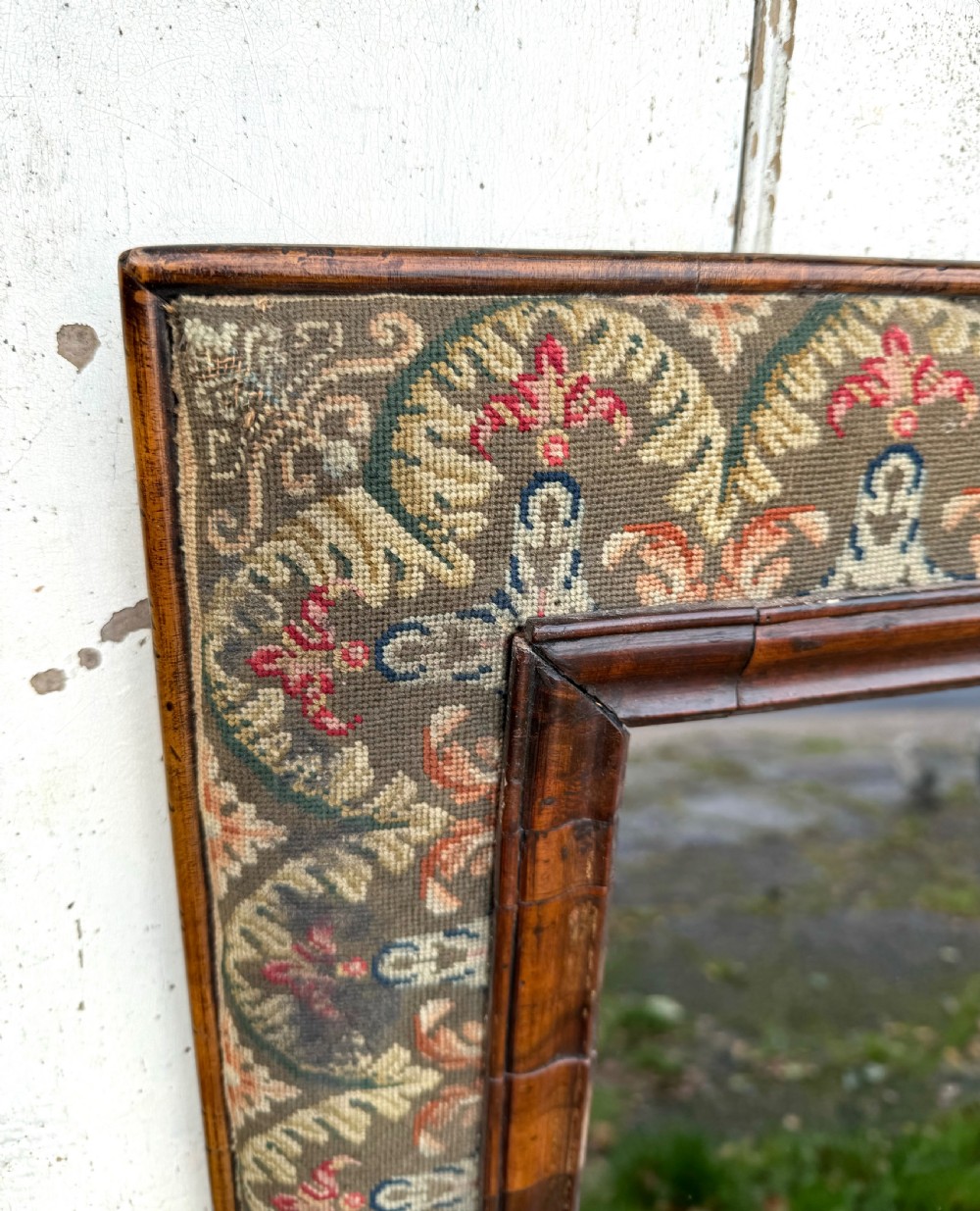 Antique Cushion Mirror  View VI