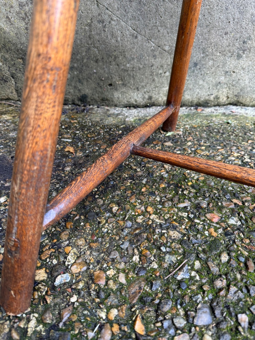 Antique Primitive Cricket Table View VIII