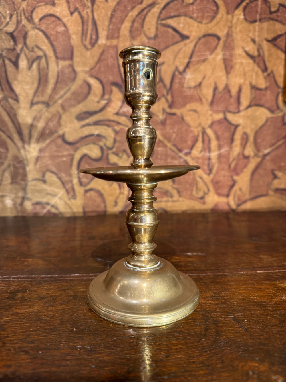 Antique Heemskirk Brass Candlestick 