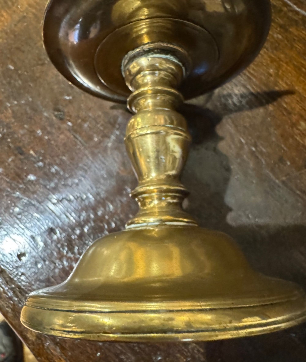 Antique Heemskirk Brass Candlestick  View VI