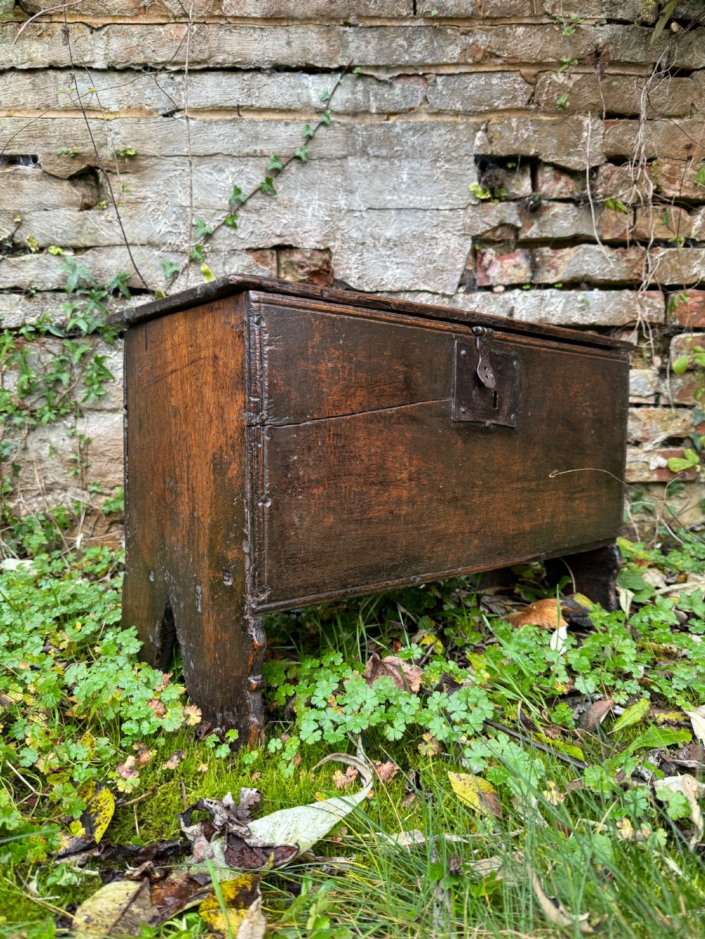 Early Oak Child’s Coffer