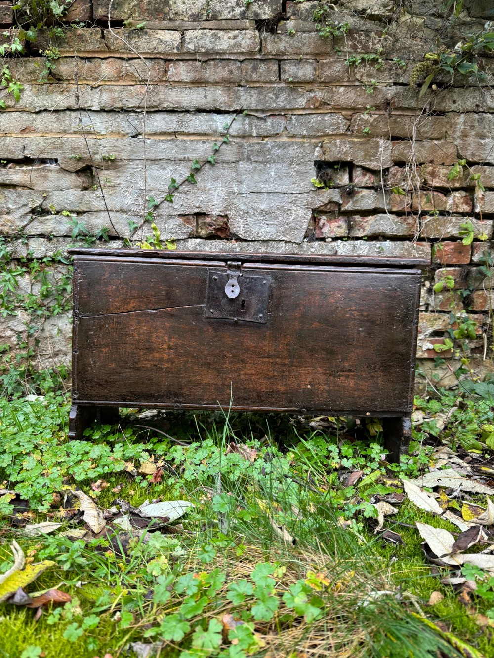 Early Oak Child’s Coffer View II