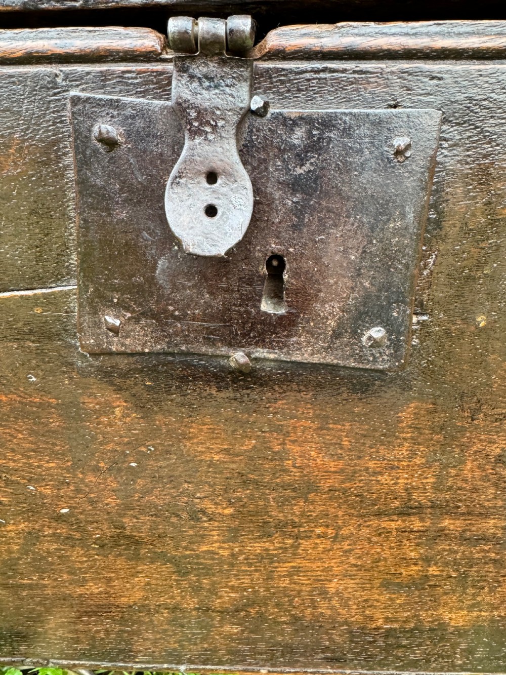 Early Oak Child’s Coffer View V
