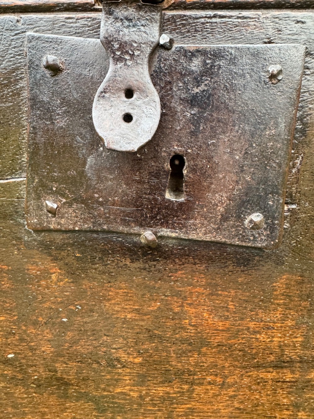 Early Oak Child’s Coffer View X